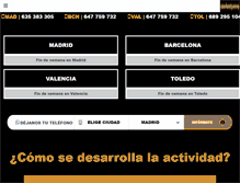 Tablet Screenshot of desafioenigmatico.com